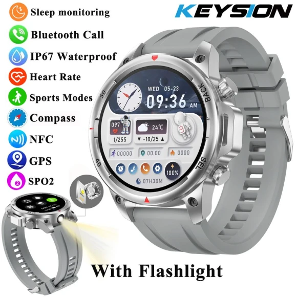 Bluetooth Smart Watch with Health Monitor — Smart Watch, KEYSION
