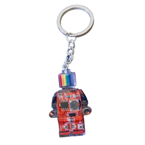 Electronic Robot Keychain — Keyrings & Keychains, Pretty life