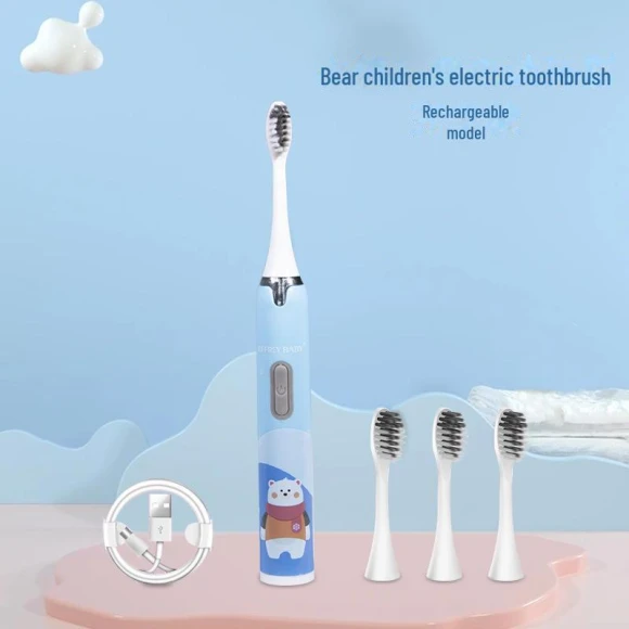 Kids Rechargeable Smart Electric Toothbrush — Electric Toothbrush, CrossCart