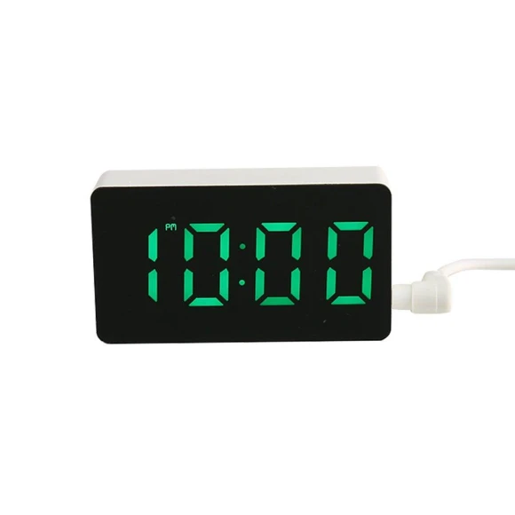 Mini LED Electronic Mirror Clock, Daily necessities-V