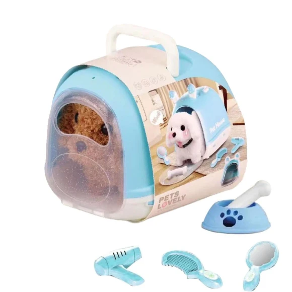 Realistic Robot Puppy — Interactive Animal Companions, Flowers