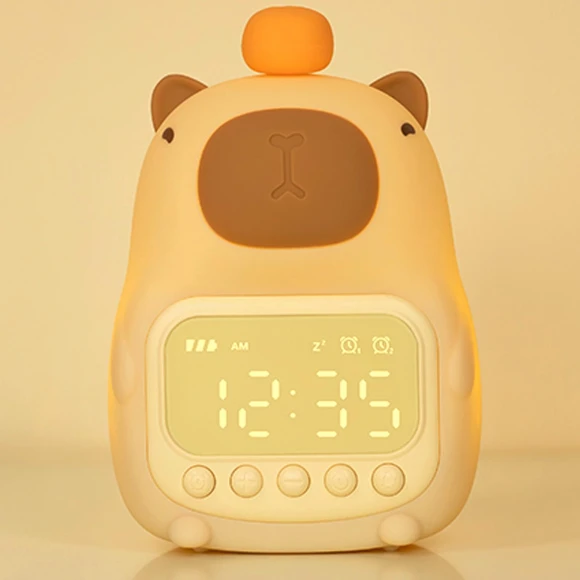 Rechargeable Kids Alarm Clock with Night Light — Alarms & Clocks, Daily necessities-V