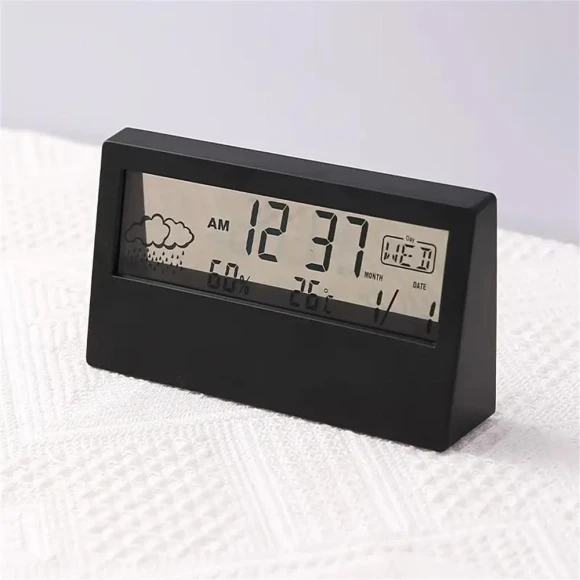 Silent Smart LED Desk Clock, Daily necessities-V