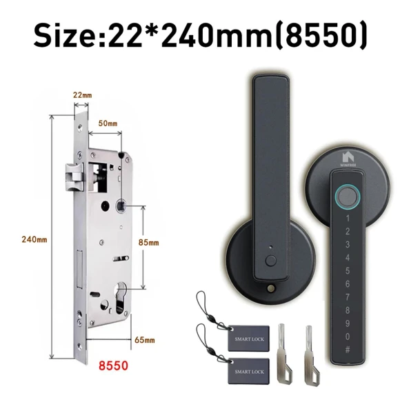 Smart Door Lock with Fingerprint — Smart Lock, WINFREE