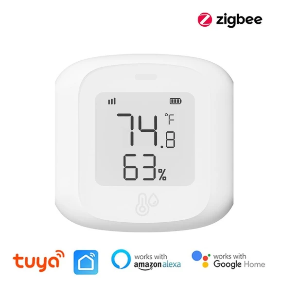 Smart WiFi/Zigbee Temperature and Humidity Sensor — Home Climate Control, DC-HOME Textile