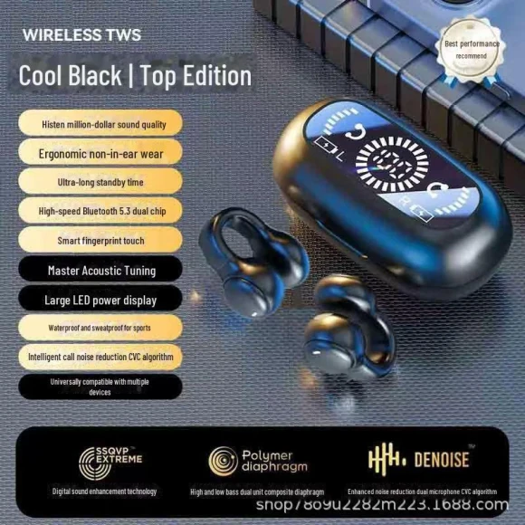 Sports Bluetooth Headset with Bone Conduction, SmartGears