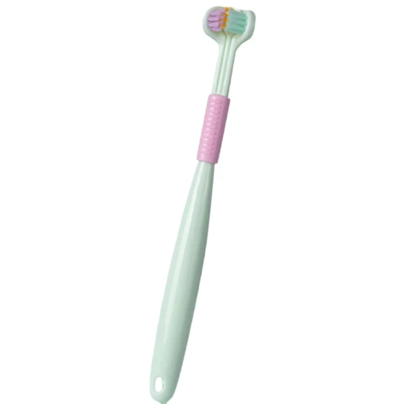 Three-Sided Sensory Toothbrush, Cyprinoid