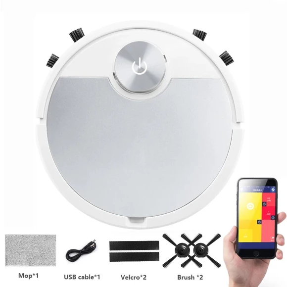 Wireless 3-in-1 Robot Vacuum — Robot Vacuum, Chic Interiors