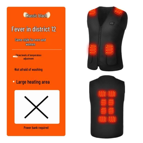 Electric Heated Vest — Heated Vest, BigSopping