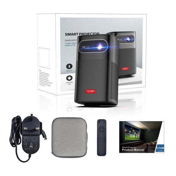 Portable Smart Home Projector, ElectroCN