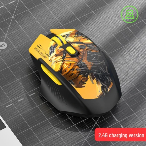 Silent Bluetooth Dual-Mode Lightweight Esports Mouse — Mouse Pads, Super Buyer