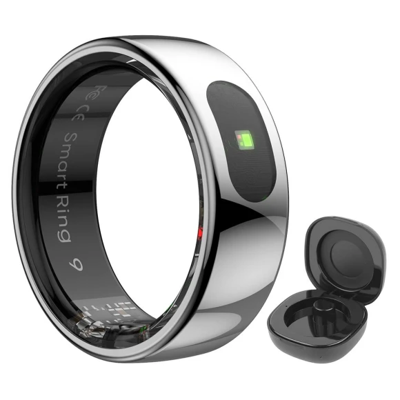 Smart Ring with Charging Case — Wearable Accessories, Good Household Items