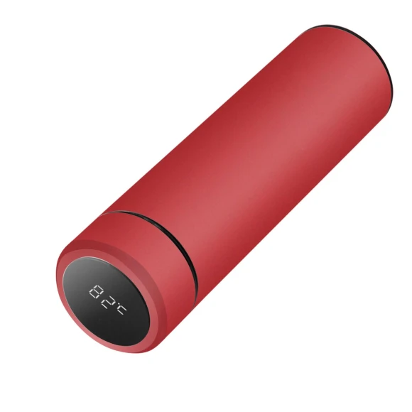 Smart Stainless Steel Thermos with LCD Display — Beverage Warmers, mujin