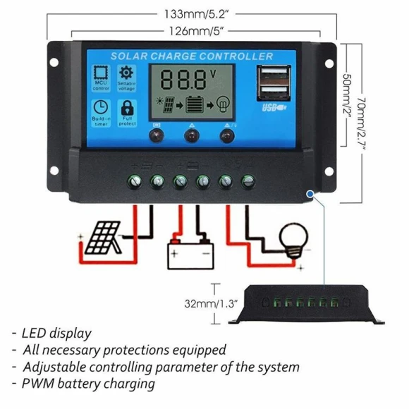 Solar Panel Controller — Power Management, WJ hey