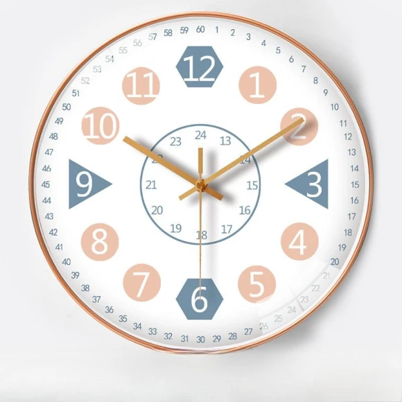 12-inch Automatic Synchronization Radio Wall Clock, Window glass film