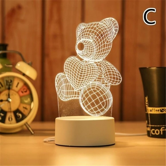 3D Visual LED Night Light — Creative Lighting Solutions, lansoon trade