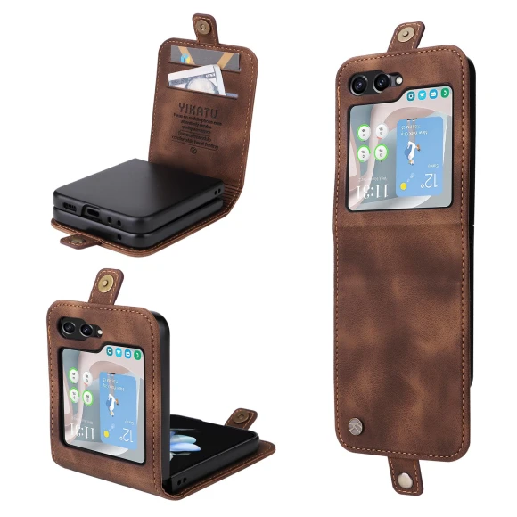 Card Holder Case for Samsung Galaxy Z Flip6 5G — Flip Cases, Smartwatch 2025