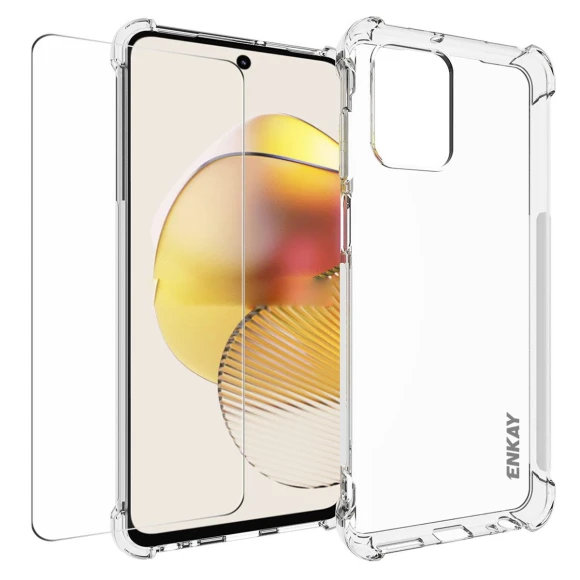 Clear Phone Case with Screen Protector — Screen Protectors, ENKAY