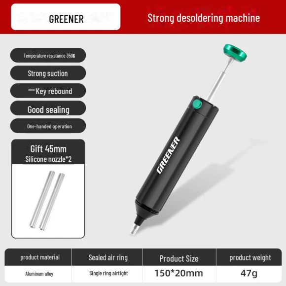 Electric Desoldering Gun, Green Forest