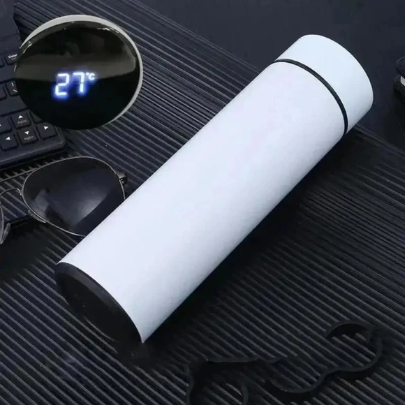 Intelligent Temperature Display Stainless Steel Smart Water Bottle — Beverage Warmers, YuTao Scriptures 042