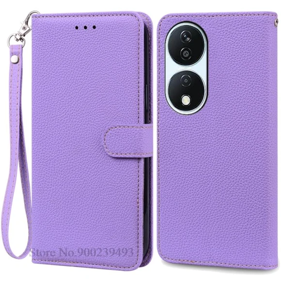 Leather Flip Wallet Case, Living utensils