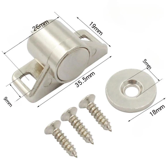 Magnetic Cabinet Door Lock — Catches, Houspace