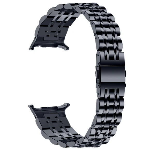 Replacement Band 7-Bead Stainless Steel Smart Watch Strap — Bands, Smartwatch 2025