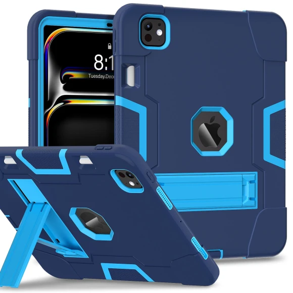 Robot Style Silicone+PC Tablet Cover with Kickstand — Cases, Smartwatch 2025