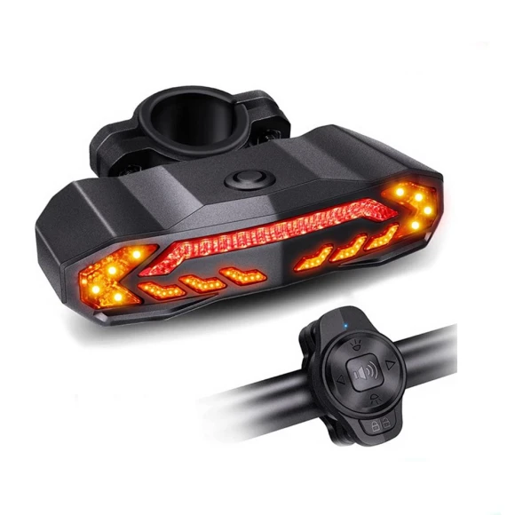 Smart Bike Tail Light with Turn Signals — Bike Light Sets, yunran