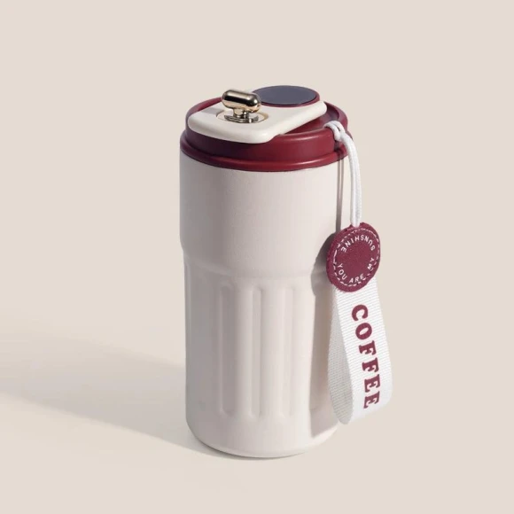 Smart LED Temperature Display Insulated Coffee Tumbler — Smart Water Bottle, Houspace