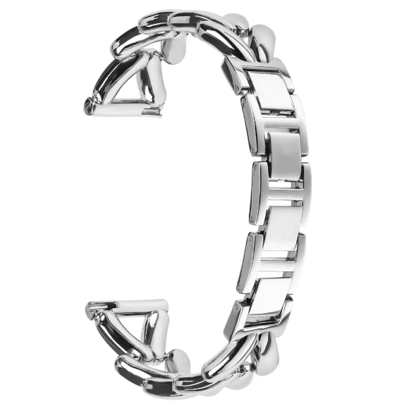 Zinc Alloy Twisted Metal Watch Strap — Smartwatch Straps, Smartwatch 2025