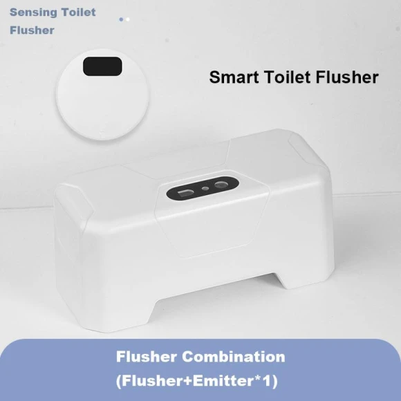 Automatic Toilet Flush Button — Bathroom Essentials, ZCXU