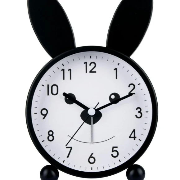 Cartoon Alarm Clock with Rabbit Ears, Fashionable bags