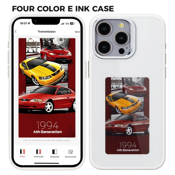 E Ink Case for iPhone 13 Pro Max, Smartwatch 2025