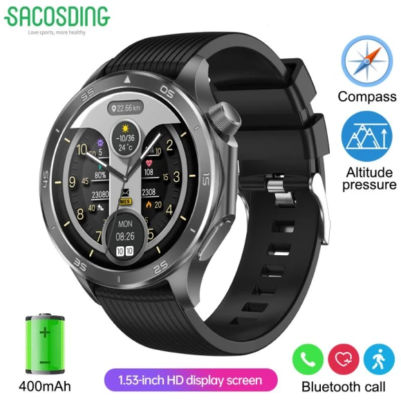 GPS Tracking Smart Watch — Smartwatches, SACOSDING