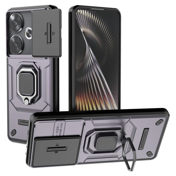 Kickstand Phone Case with Sliding Lens Protection — Screen Protectors, Smartwatch 2025