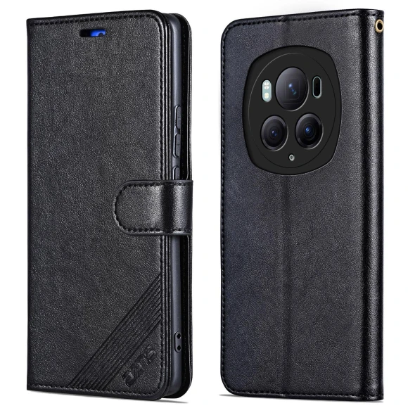 Leather Case Magnetic Clasp Wallet Stand Phone Cover — Basic Cases, Smartwatch 2025