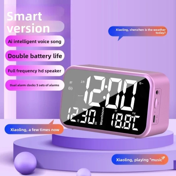 Multifunctional LED Display Clock — Clocks, HAjuzhou