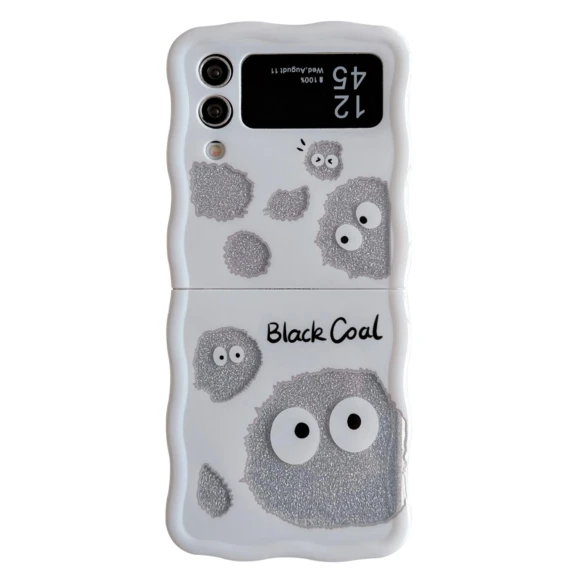 TPU Case Glitter Pattern Printing Folding Phone Cover, Smartwatch 2025