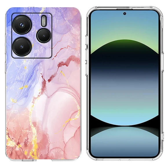 Case Marble Pattern Printing Soft TPU Phone Cover, Smartwatch 2025