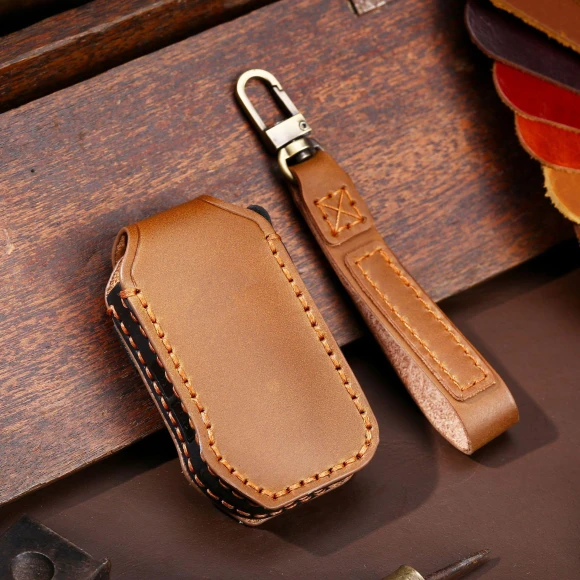 Leather Key Bag, Auto Parts Decorate