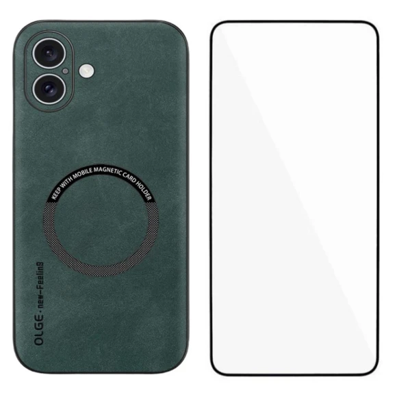 Magnetic Case with Tempered Glass Film — Phone Accessories, Smartwatch 2025