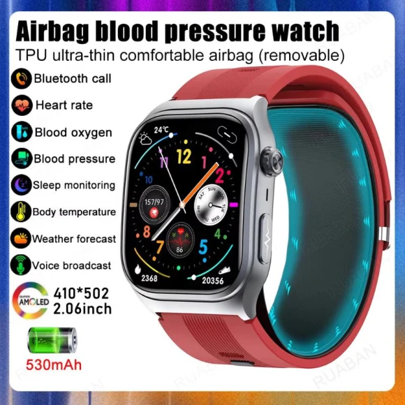 Smart Watch with Airbag Safety Level Care — Smartwatches, SAMS Online