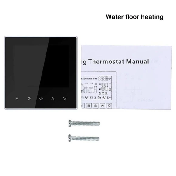 Digital Thermostat with Touch Screen, Rainbow Rain