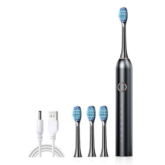Electric Toothbrush with Replaceable Heads — Electric Toothbrush, Refreshing Home