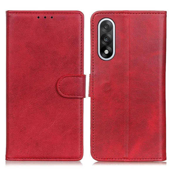 Cowhide Texture Leather Wallet Stand Phone Cover — Phone Accessories, Smartwatch 2025