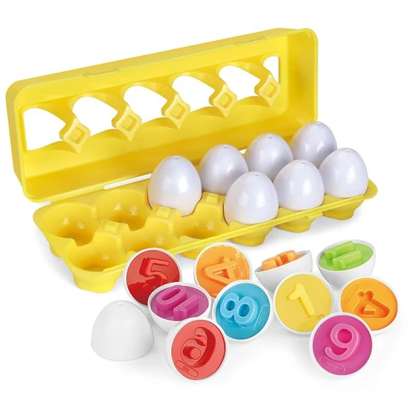 Early Education Pairing Smart Egg, TK Toys