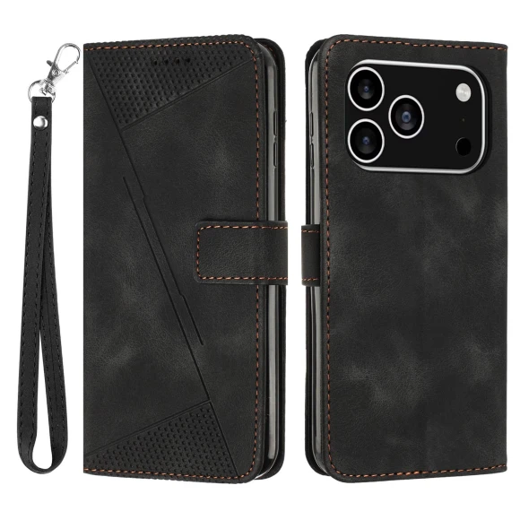 Leather Case with Embossed Triangle — Phone Accessories, Smartwatch 2025