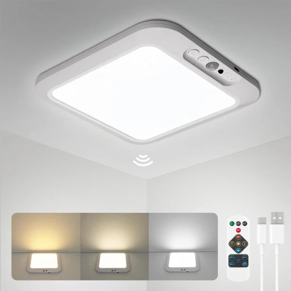 Motion Sensor LED Ceiling Light, Good Household Items