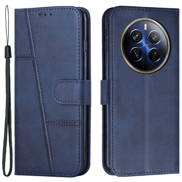 PU Leather Calf Texture Phone Cover with Stand — Protective Covers, Smartwatch 2025